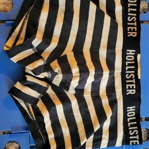 Navy/White Striped Trunks